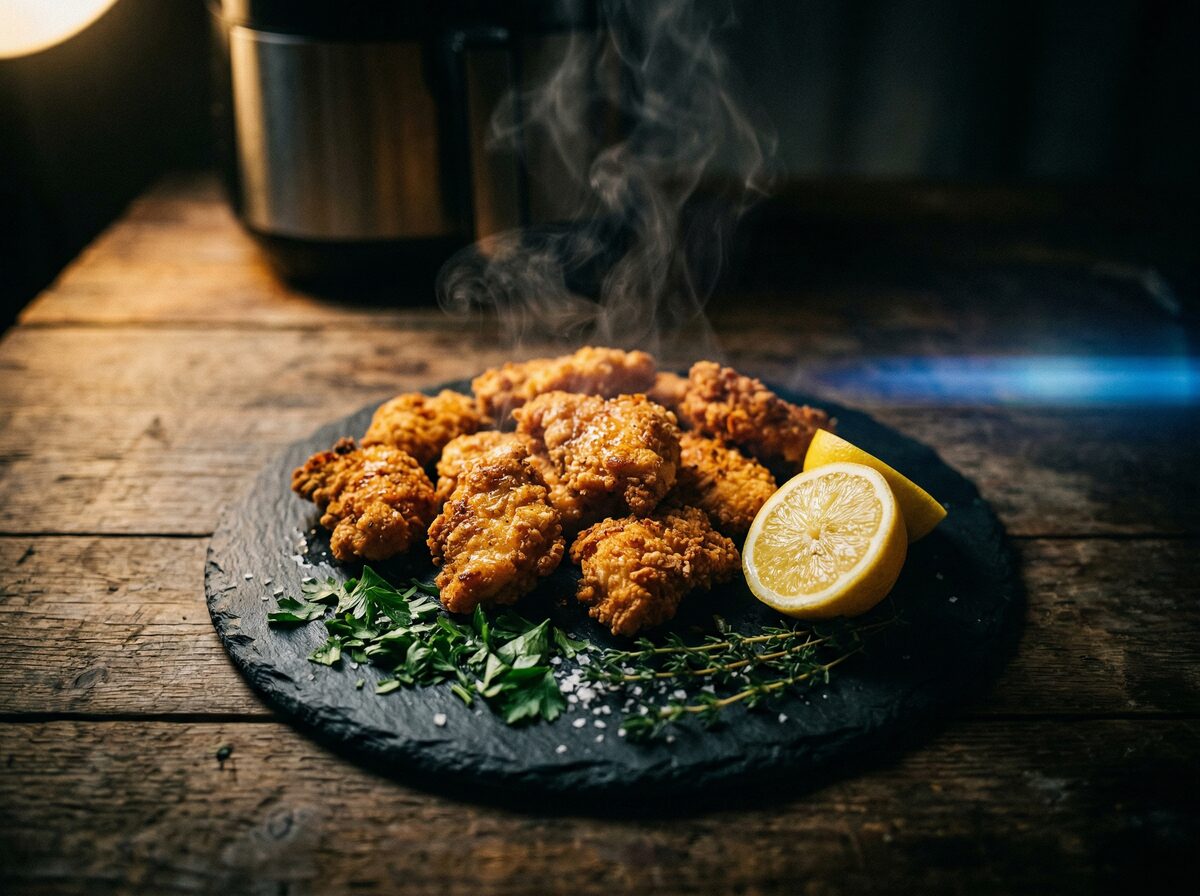 Knusprige Hähnchenbrust aus dem Airfryer