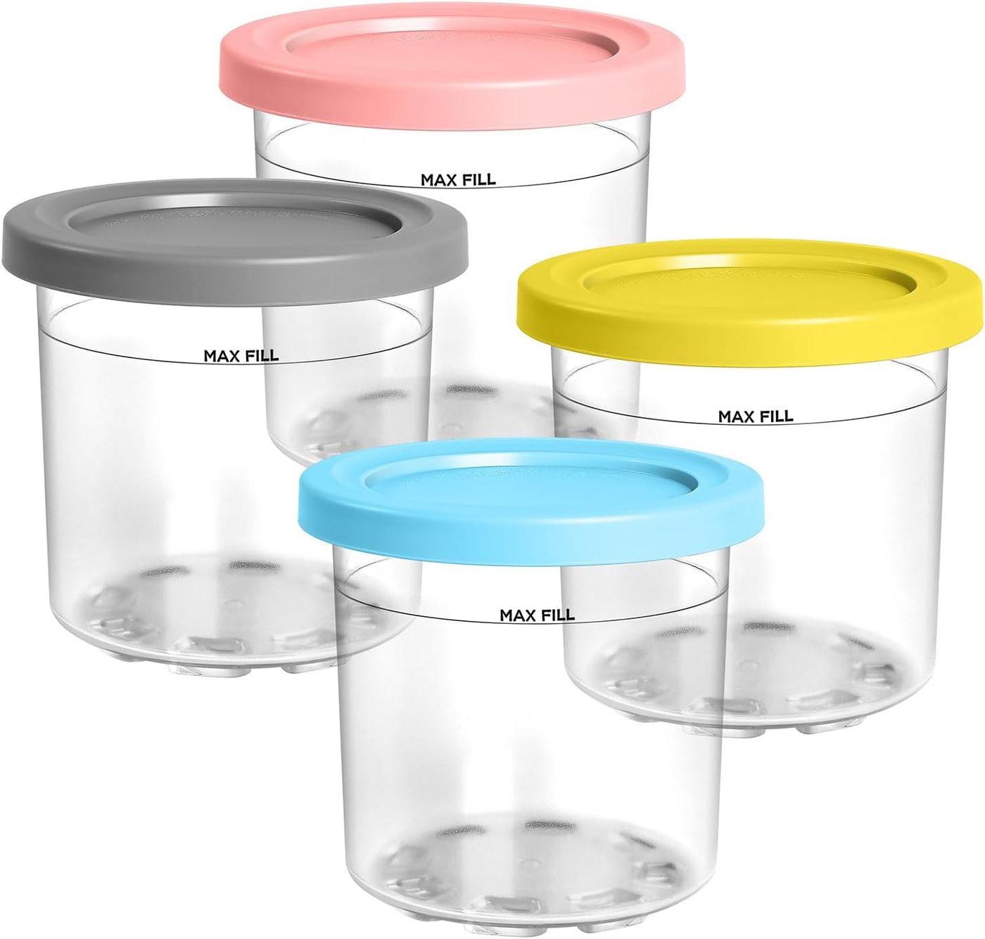 Ersatzbehälter für Ninja CREAMi, 4 Stück